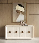 Modrest Marjorie - Modern Cream & Brushed Gold Buffet | VIG