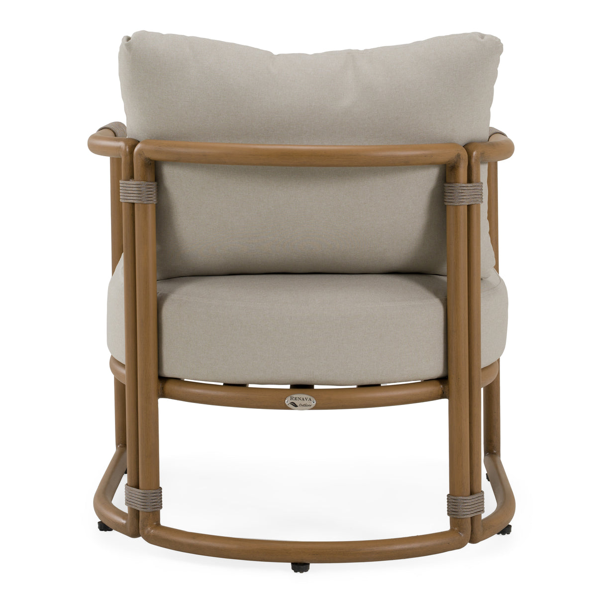 Malta - Outdoor Light Grey + Teak Sofa Set - View Image 1