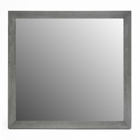 Manhattan- Contemporary Canopy Grey Bedroom Set-eastern