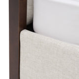 Queen Manhattan - Contemporary Canopy Cherry Bedroom Set