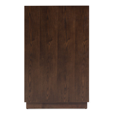 Manhattan - Contemporary Brown Oak and Gold Dresser - View Image 1