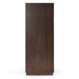 Manhattan - Contemporary Brown Oak and Gold Chest - View Image 1