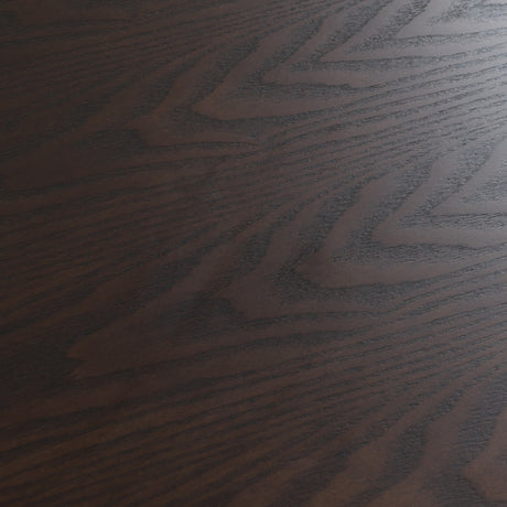 Manhattan - Contemporary Brown Oak and Gold Chest - View Image 1