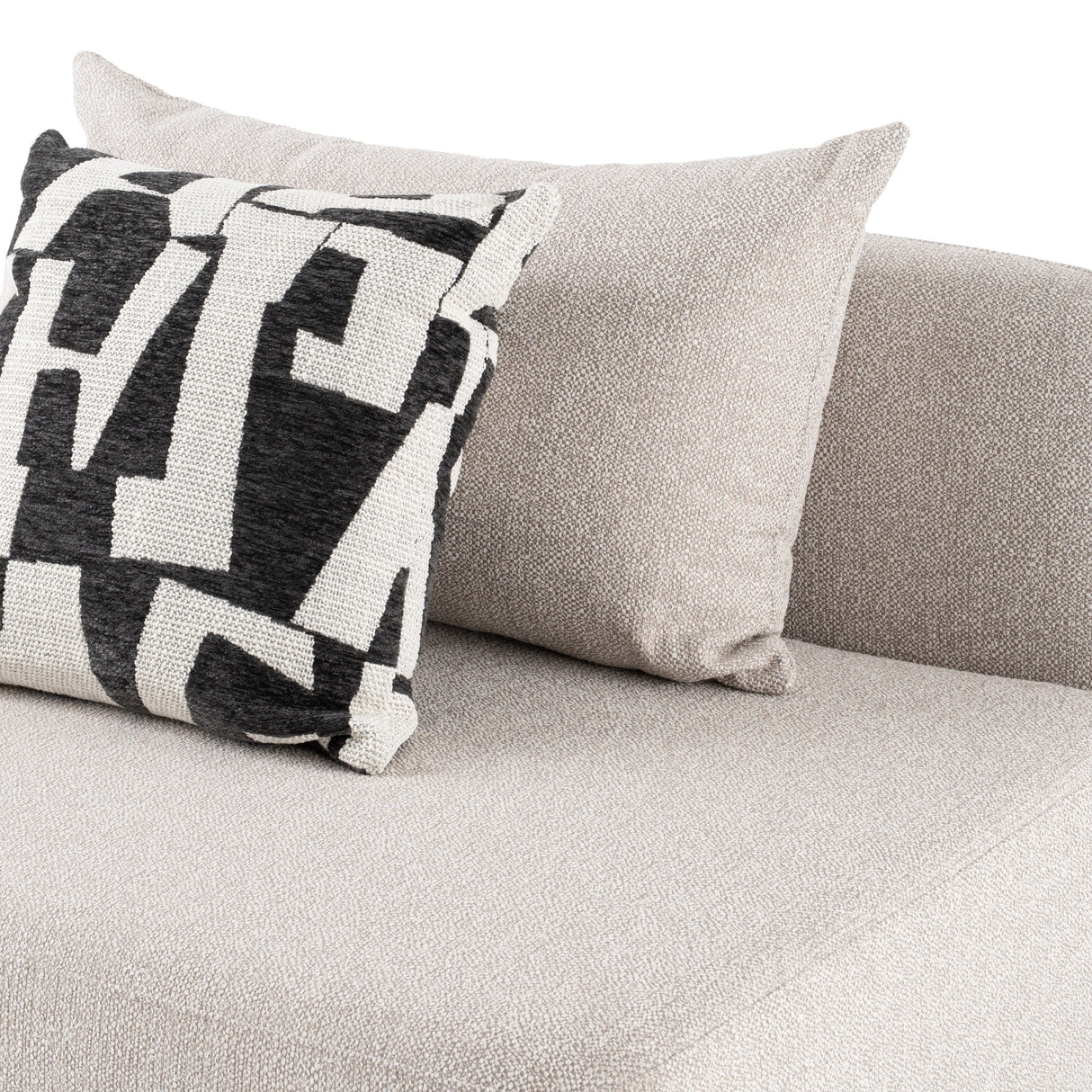 Marge - Contemporary Beige Sectional Sofa - View Image 1