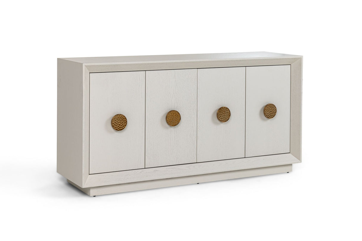 Modrest Marjorie - Modern Cream & Brushed Gold Buffet | VIG