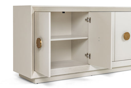 Modrest Marjorie - Modern Cream & Brushed Gold Buffet | VIG - Home Elegance USA