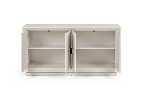 Modrest Marjorie - Modern Cream & Brushed Gold Buffet | VIG - Home Elegance USA