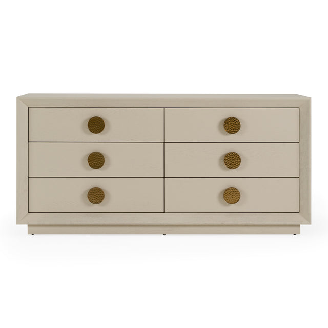Marjorie - Modern Cream & Brushed Gold Dresser - View Image 1