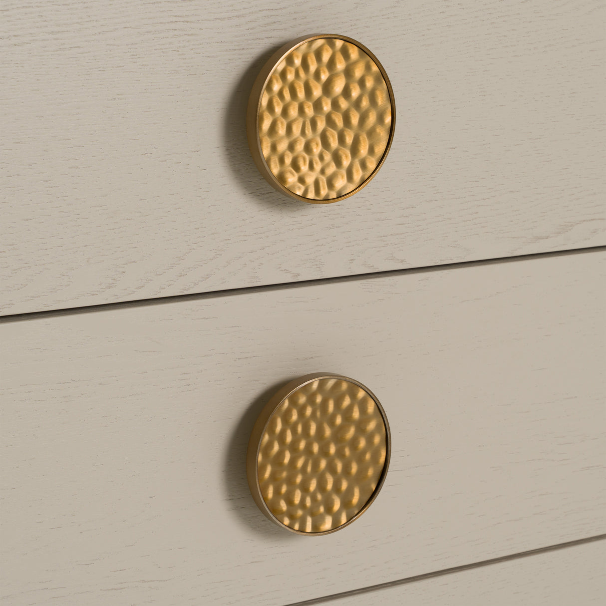 Marjorie - Modern Cream & Brushed Gold Dresser - View Image 1