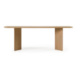 Masuda - Modern Natural Ash Rectangular Dining Table - View Image 1