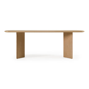 Masuda - Modern Natural Ash Rectangular Dining Table - View Image 1