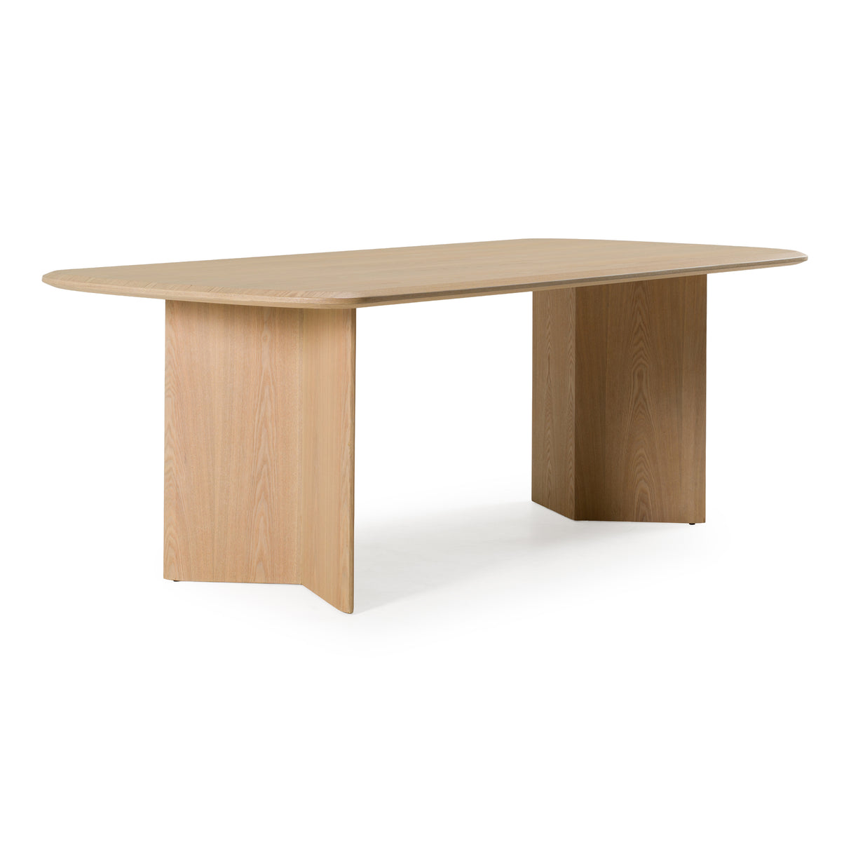 Masuda - Modern Natural Ash Rectangular Dining Table - View Image 1