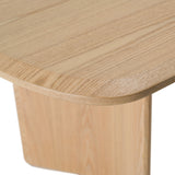 Masuda - Modern Natural Ash Rectangular Dining Table - View Image 1