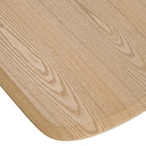 Masuda - Modern Natural Ash Rectangular Dining Table - View Image 1
