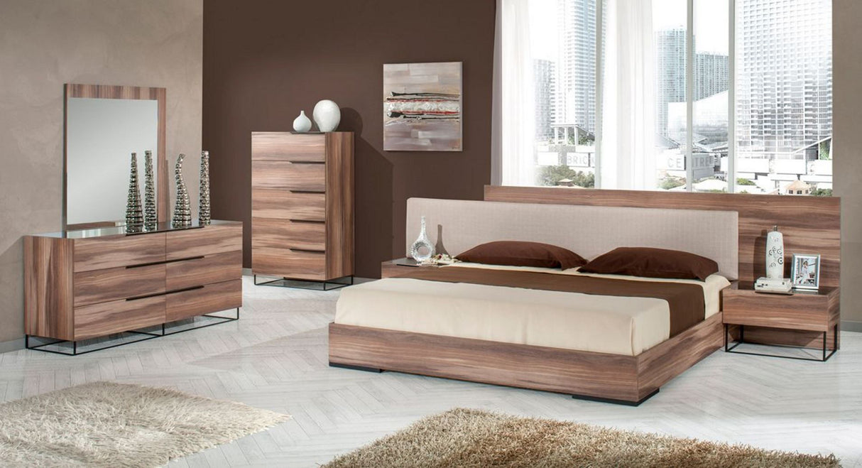 Matteo - Modern Italian Walnut Dresser - View Image 1