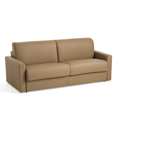 Lamod Italia Revers - Italian Modern Desert Leather Queen Sofabed
