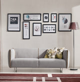 Divani Casa Medora - Modern Grey Fabric Sofa | Home Elegance USA
