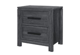 Cypress Dark Grey Nightstand | Global Furniture USA - Home Elegance USA