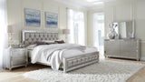 Riley Silver Queen Bed In A Box | Global