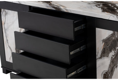 D12 Black Buffet | Global Furniture USA - Home Elegance USA