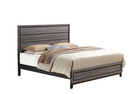 Kate Grey Queen Bed | Global - Home Elegance USA