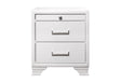 Jordyn White Nightstand | Global Furniture USA - Home Elegance USA