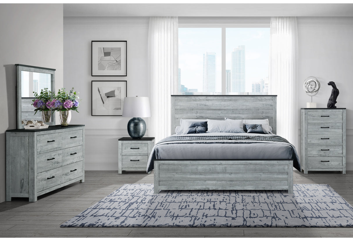 Ozark Grey Wash Dresser - Home Elegance USA