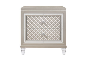 Paris Champagne Nightstand | Global Furniture USA - Home Elegance USA
