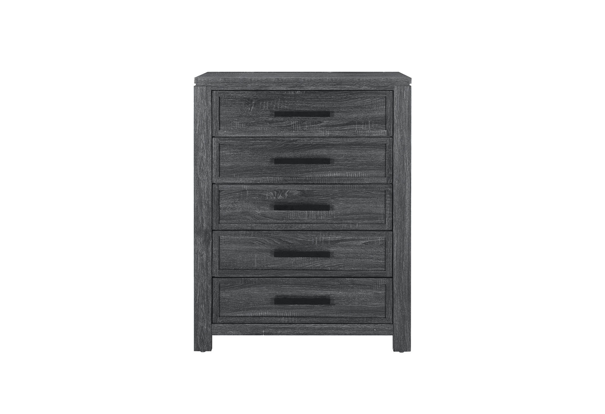 Cypress Dark Grey Chest | Global - Home Elegance USA