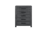 Cypress Dark Grey Chest | Global - Home Elegance USA