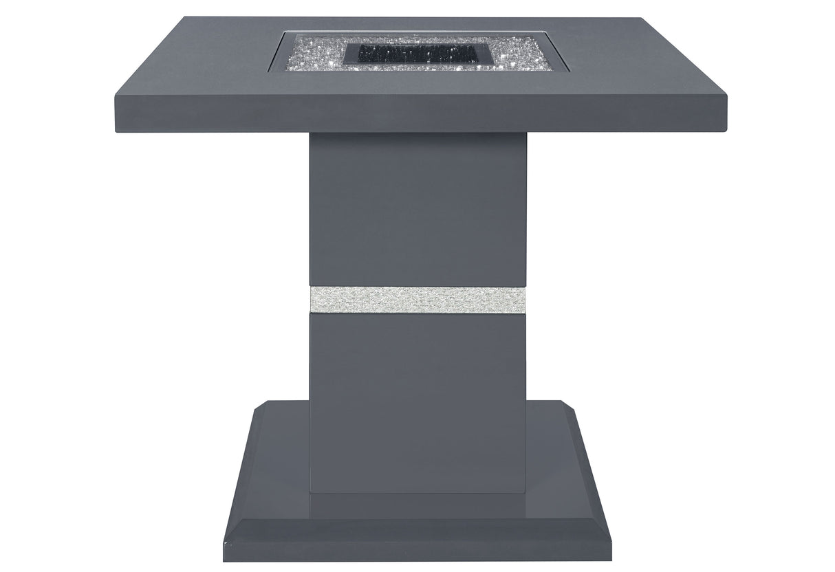Monaco Dark Grey End Table | Global Furniture USA - Home Elegance USA