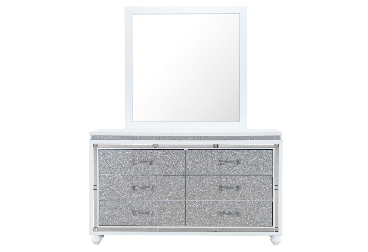 Collete White Dresser - Home Elegance USA