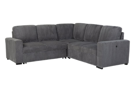 U2660 Grey Sectional W/O Chaise And W/O Pullout | Global Furniture USA