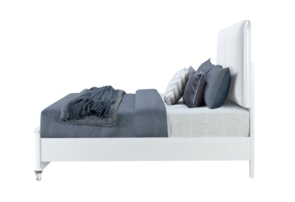 Apollo Grey King Bed | Global - Home Elegance USA