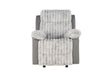 U6028 Grey Glider Recliner | Global Furniture USA