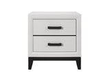 Kate White Nightstand | Global Furniture USA - Home Elegance USA