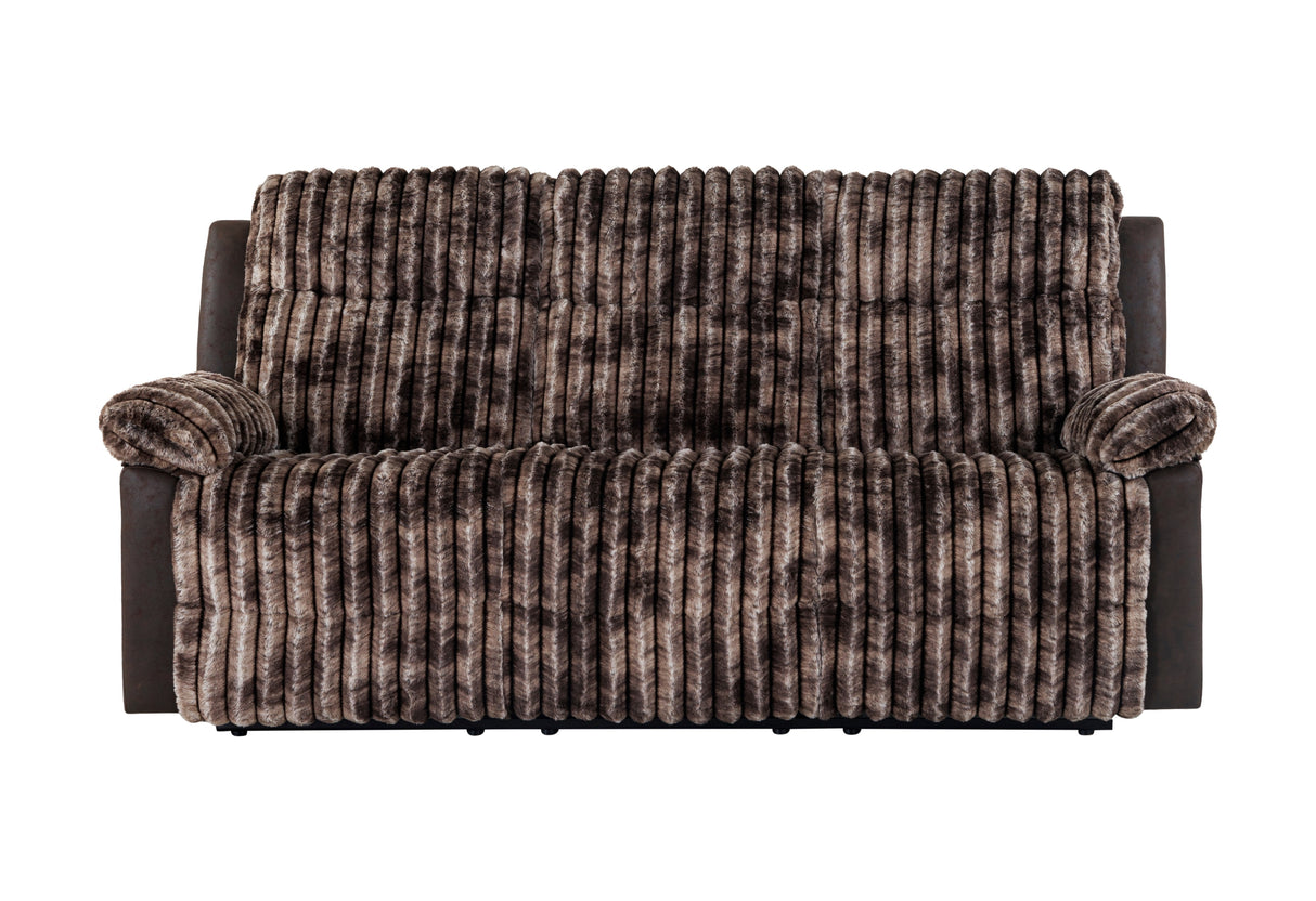 U6028 Brown Reclining Sofa | Global Furniture USA