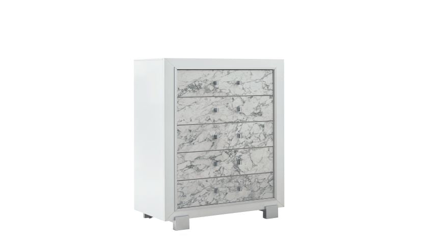 Santorini White Chest | Global