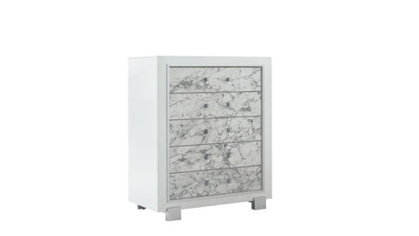 Santorini White Chest | Global