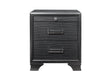 Jordyn Grey Nightstand | Global Furniture USA