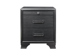 Jordyn Grey Nightstand | Global Furniture USA