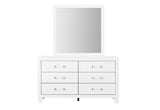 Luccia White Dresser - Home Elegance USA