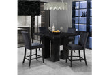 D04 Black Bar Table + D04 Bs - sold by Home Elegance USA