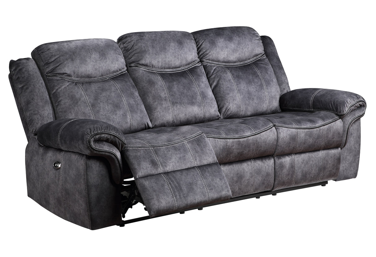 U2200 Domino Granite Power Reclining Sofa | Global Furniture USA
