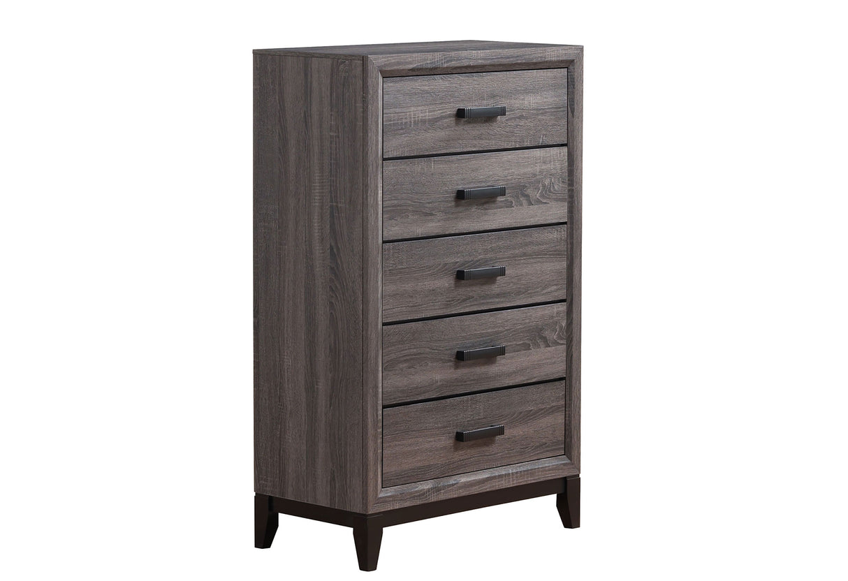 Kate Foil Grey Chest | Global - Home Elegance USA