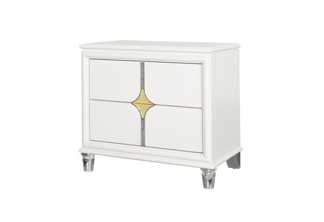 Orion Gold Nightstand | Global Furniture USA - Home Elegance USA