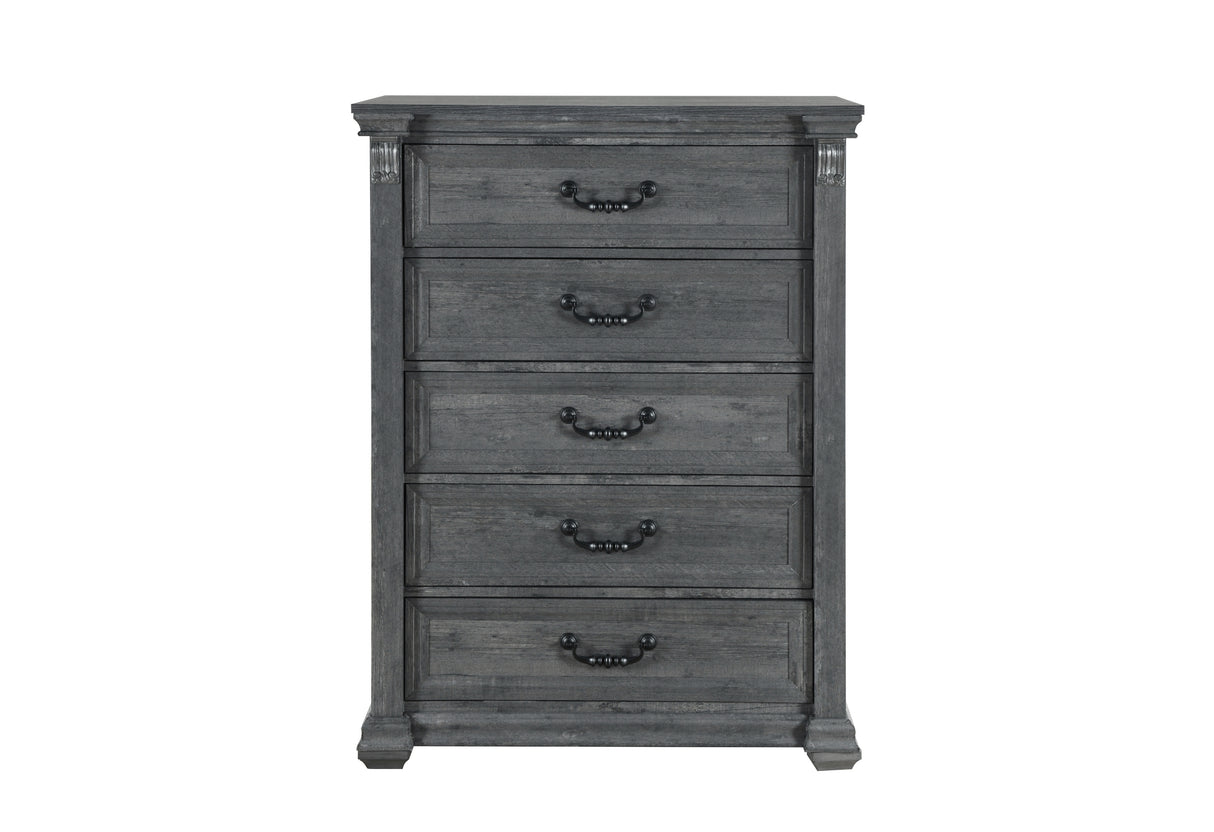 Rowan/Tatum Grey Chest | Global - Home Elegance USA