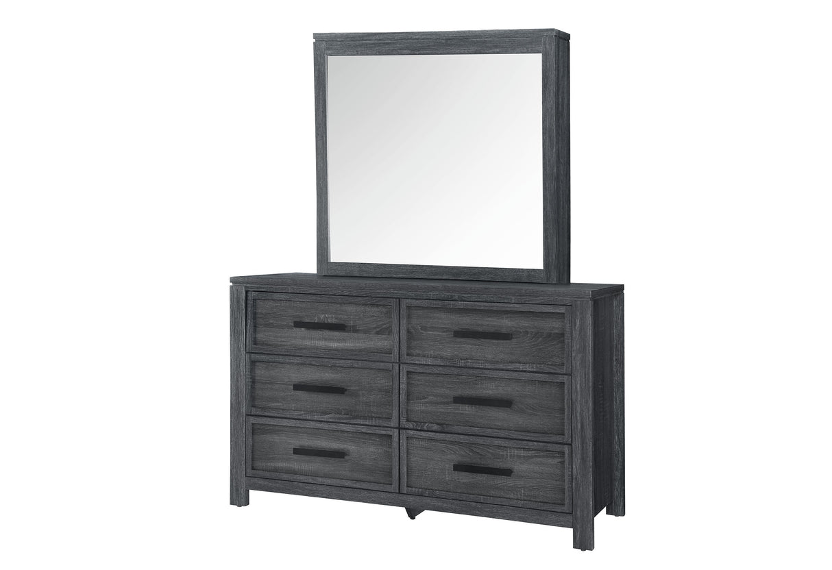 Cypress Dark Grey Dresser - Home Elegance USA