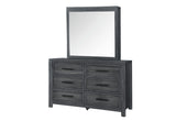 Cypress Dark Grey Dresser - Home Elegance USA