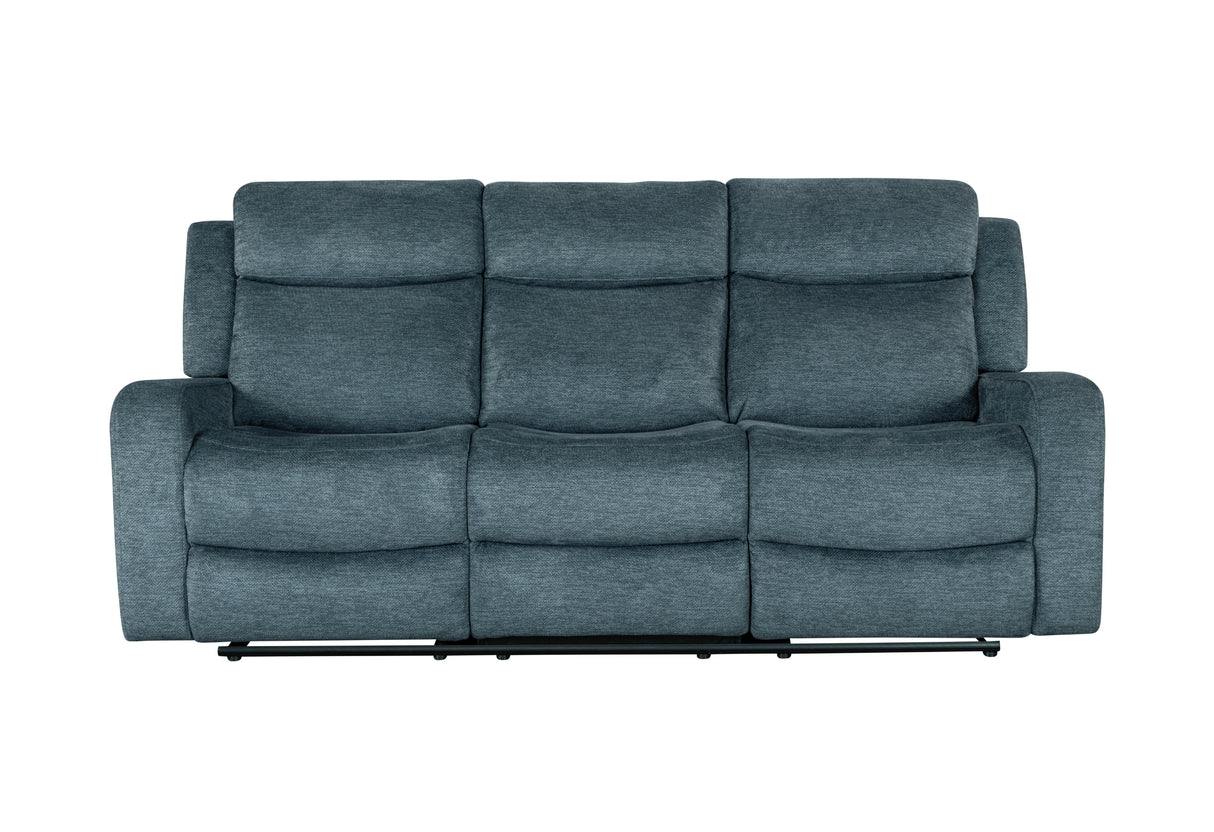 U6024 Dark Grey 9 Reclining Sofa | Global Furniture USA